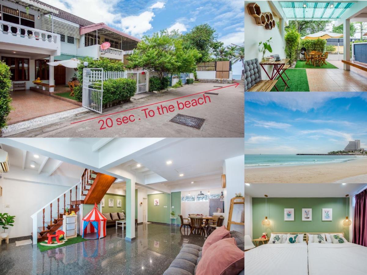 White Beach House Hua Hin 20 Second To The Beach ภายนอก รูปภาพ